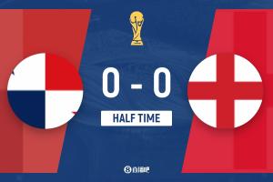 半场-英格兰暂0-0巴拿马 拉什福德造险+失良机英格兰半场8脚射门